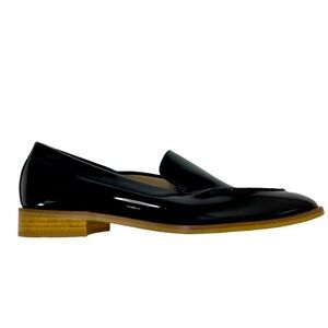 Everlane Black Patent Leather Loafers